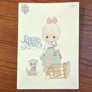 Precious Moments Lord Giveth Cross Stitch Pattern Book